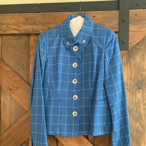 Nina McLemore light weight wool jacket.